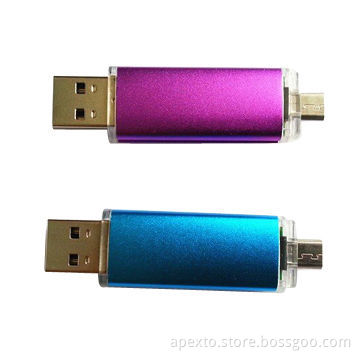 Smartphone USB Flash Drives for Android, Plug-and-play Function, Suitable for Mac, Windows